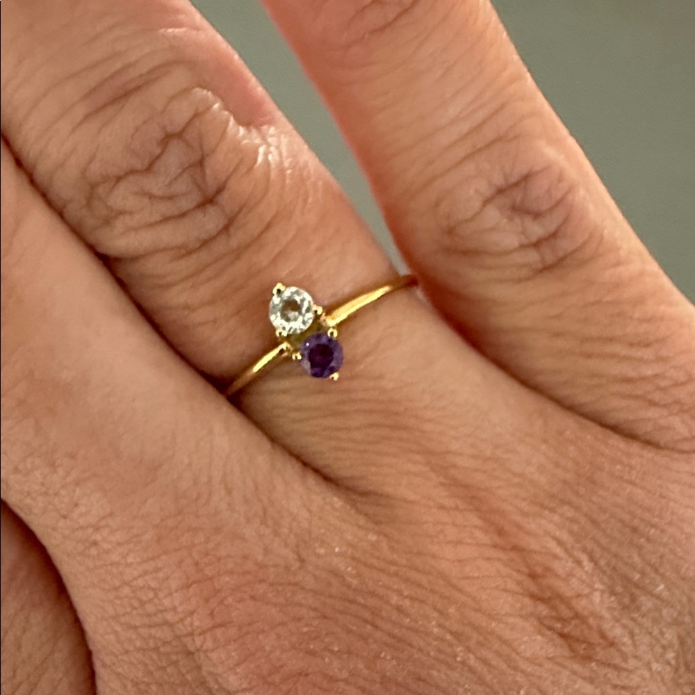 Bony Levy Birthstone Stackable Ring - 6.5